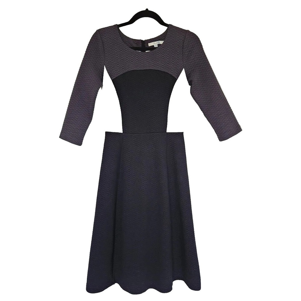 Boden Curve Flare Dress in Textured  WW113 Size US 12R - Picture 5 of 12